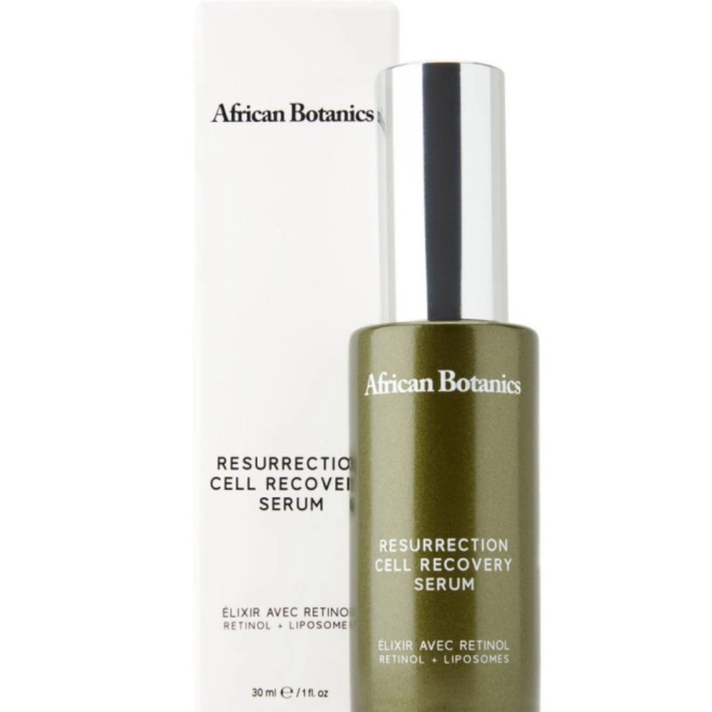 African Botanics Resurrection Cell Recovery Serum 30 mL 1 Fl Oz Retinol